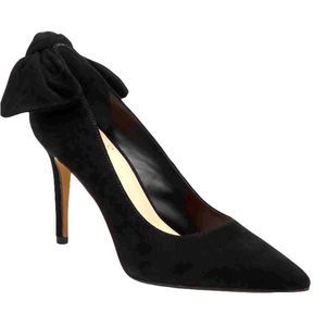 Vince Camuto | The Alexavia Suede Point Toe Pump With Bow, NEW, 8.5